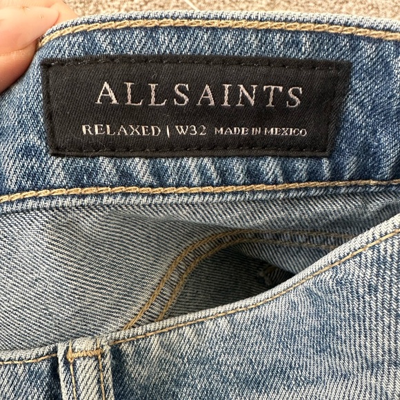 AllSaints Relaxed Straight Leg Jean - Picture 4 of 6